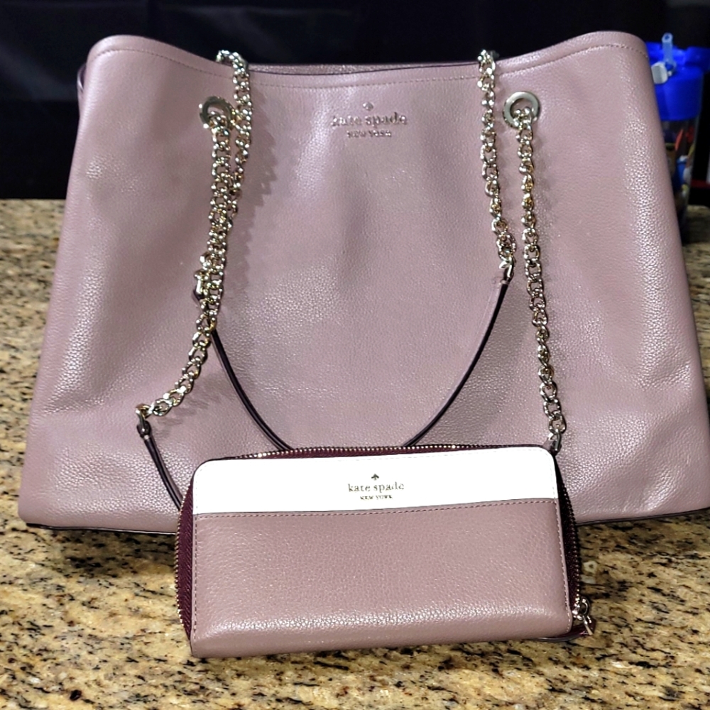 Kate Spade large Jordyn chain strap tote